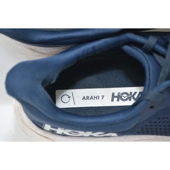 Hoka One One‎ Men\'s Arahi 7 1147850 OPC Blue Running Shoes Sneakers Size 10.5 D